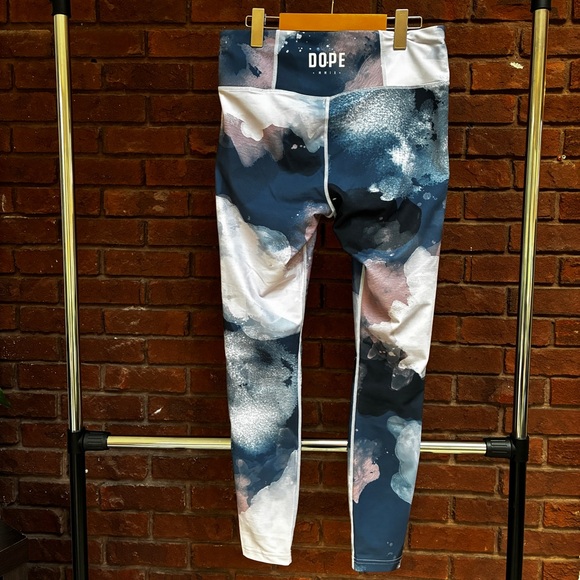 Dope Snow Snuggle Leggings L Winter Base Layer Thermal Tights, High-Waisted Ski - Picture 6 of 12